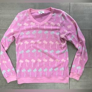 Kids Wildfox long sleeve top in fun colors with palm trees 🌴 So fun & cute! 💕